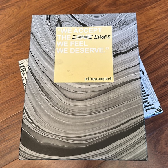 Jeffrey Campbell Rosalee-Black Oiled Suede Booties - Picture 9 of 10